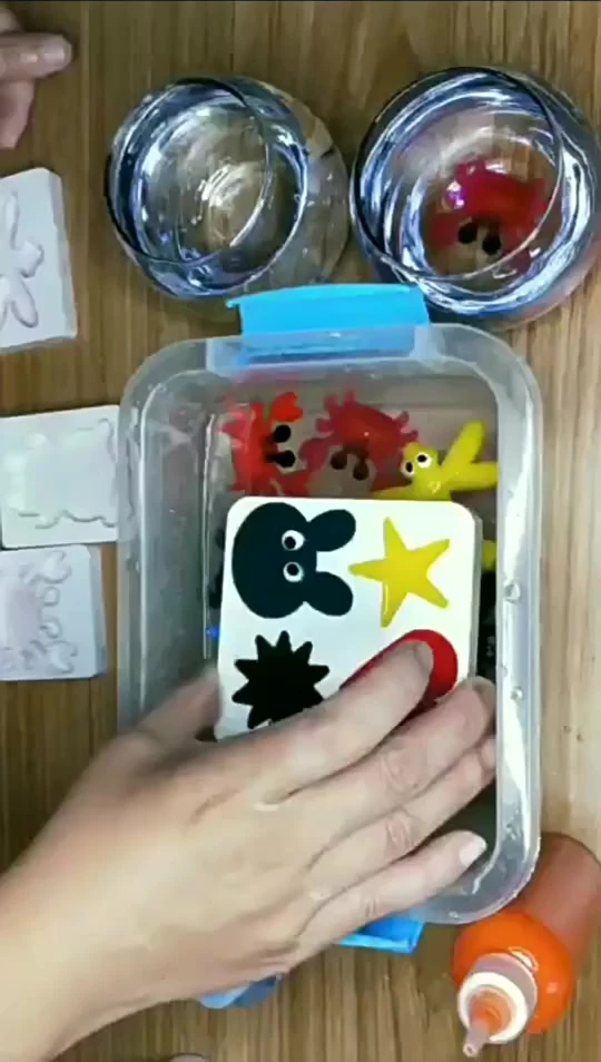 Magical Water Set Elf Ocean Kids Handmade Art Craft DIY Education Toy For Children Magic Water Elf Handmade Water Baby