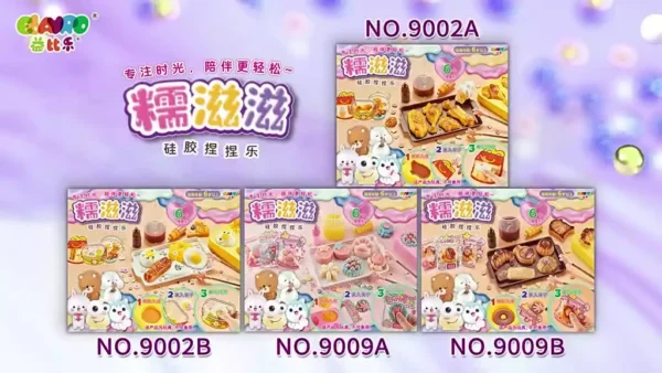 DIY Squishy Silicone Fidget Toy Kit   Portable Stress Relief for Kids   Adults   Customizable Sensory Play  Fun Gift for Anxiety   Focus