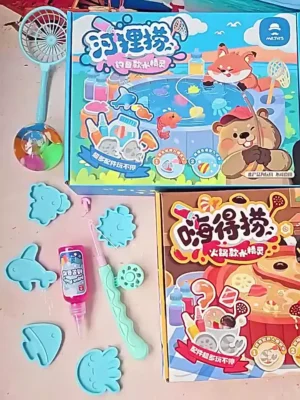 Magic Water Sprites Kids  DIY Mini Hot Pot Toy Set   Amazing Water Beads Grow   Jiggle  Fun Family Activity   Stress Relief