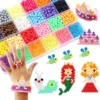 1500pcs DIY Magic Crystal Sticky Beads with Accessories Set Kids Toys