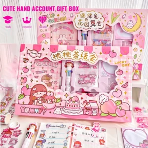 Spree Gift Box Korea Material Tape Decorative DIY Children Heart Sticker Handbook Cute Girl Pocket
