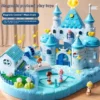 DIY Dream Big Castle Playhouse for Kids   Magnetic Building Blocks Set   Imaginative Pretend Play House
