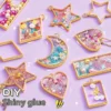 DIY Resin Craft Kit for Girls   Shaky Fun Molds   Crystal Glitter Epoxy Supplies   Creative Educational Toy for Kids  Students   Young Crafters