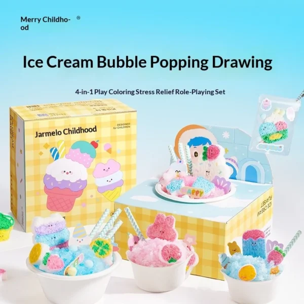 Kids  Bubble Popping Sensory Toy   Hands On Pretend Play Craft Activity