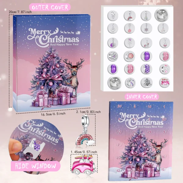 Kids DIY Beaded Bracelet Craft Kit   Includes Colorful Beads   Elastic Cord   Educational   Creative Activity Toy